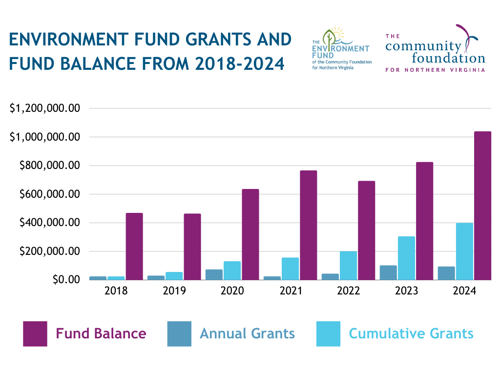 environment fund graph bar graph